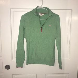 Vineyard Vines quarter zip sweater